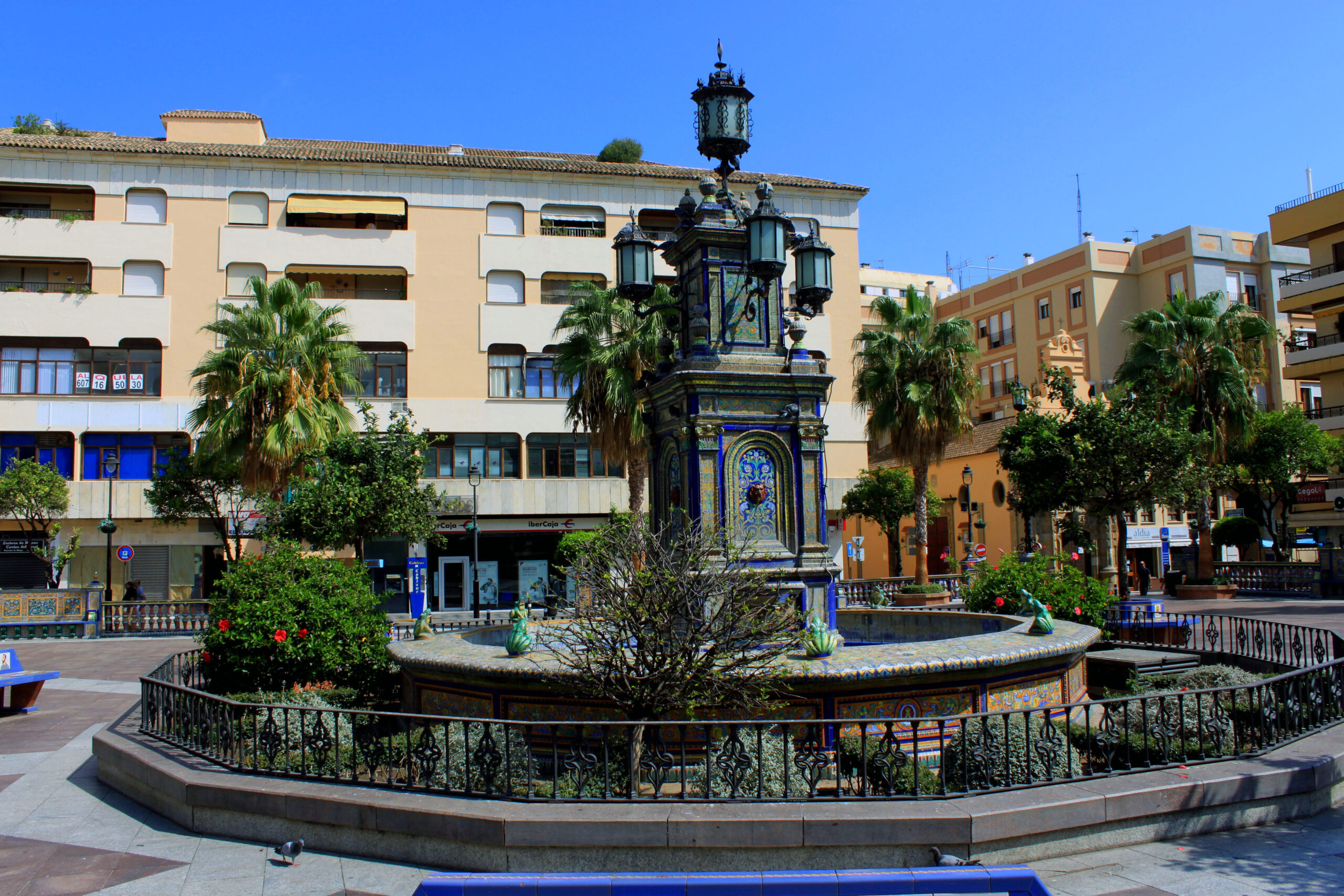 Fuente de la Plaza Alta de Algeciras, Cádiz